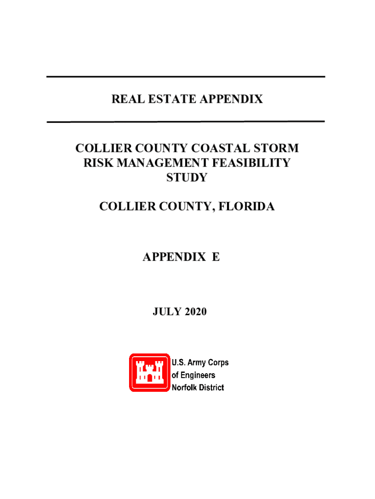 Fillable Online Collier County CSRM Draft IFR and EIS. Real Estate