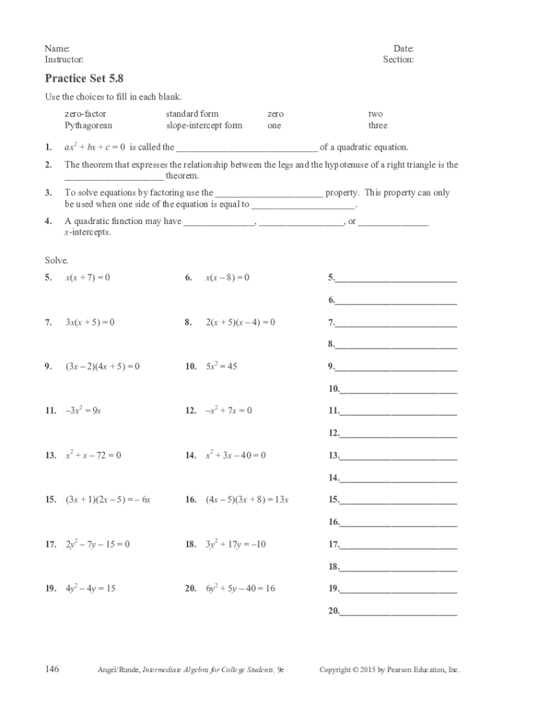 Fillable Online web lemoyne 5.8.5 Financial AnalysisInternal Revenue