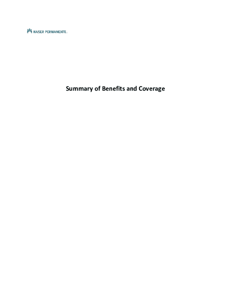 Fillable Online peba.sc.govsitesdefaultSummary of Benefits and Coverage