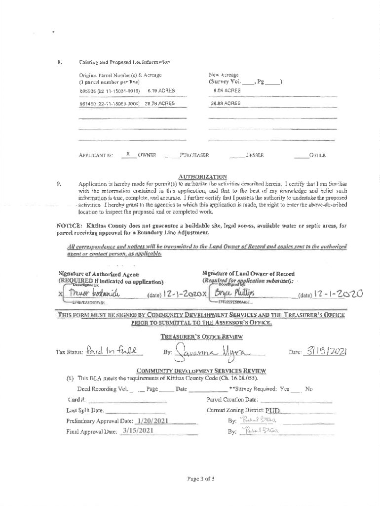 Fillable Online Kittitas County WA From the Cascades... to the