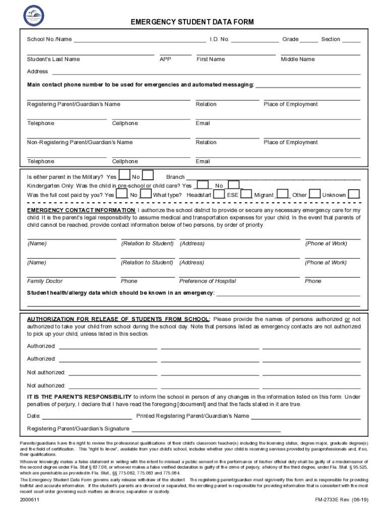 Fillable Online Student Data Collection Form TemplateJotform Fax Email