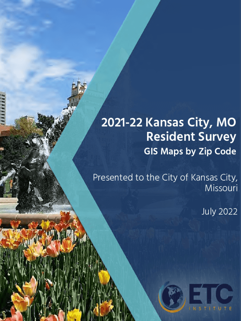 Fillable Online Map of ZIP Codes in Kansas City, Missouri Fax Email Print