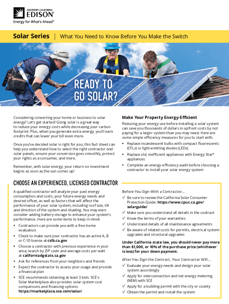 Fillable Online Solar Panels in Series vs Parallel - Advantages And