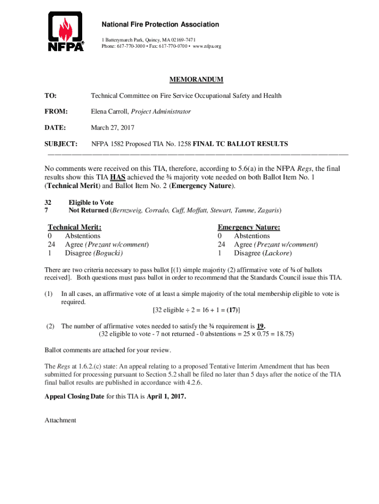 Fillable Online National Fire Protection Association, 1 Batterymarch