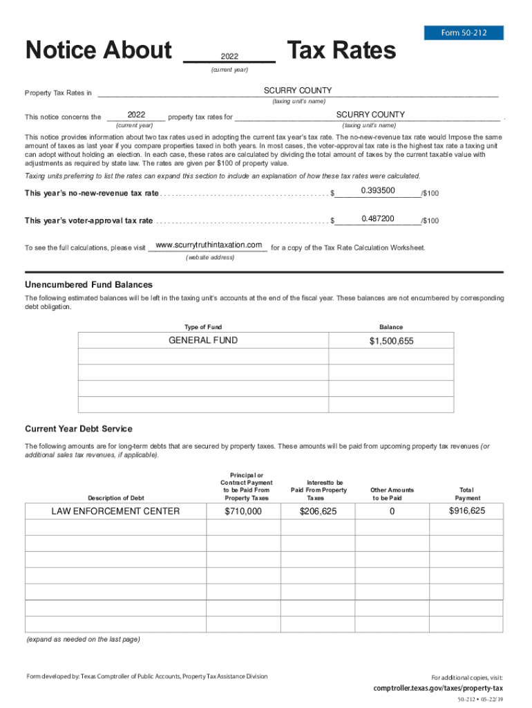 Fillable Online Federal Individual Tax Rates for Tax Year 2022 Tax Form Fax Email
