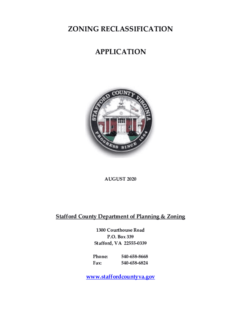 Fillable Online staffordcountyva.govgovernmentdepartmentspzPlanning