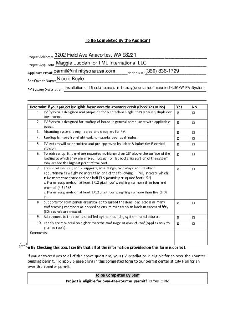 Fillable Online to the City of Anacortes public records