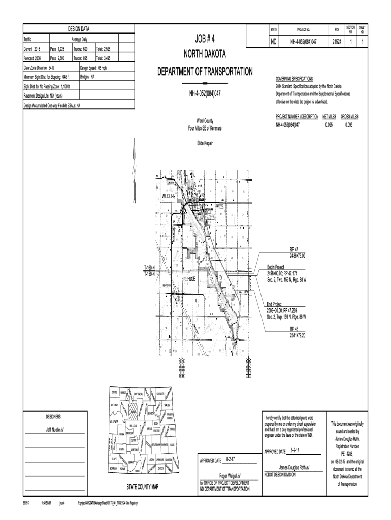 Fillable Online Traffic Data South Dakota Department of