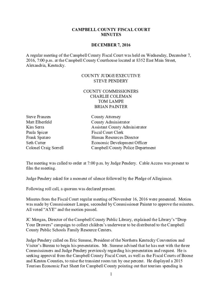 Fillable Online campbellcountyky.govHome / Campbell County, Kentucky