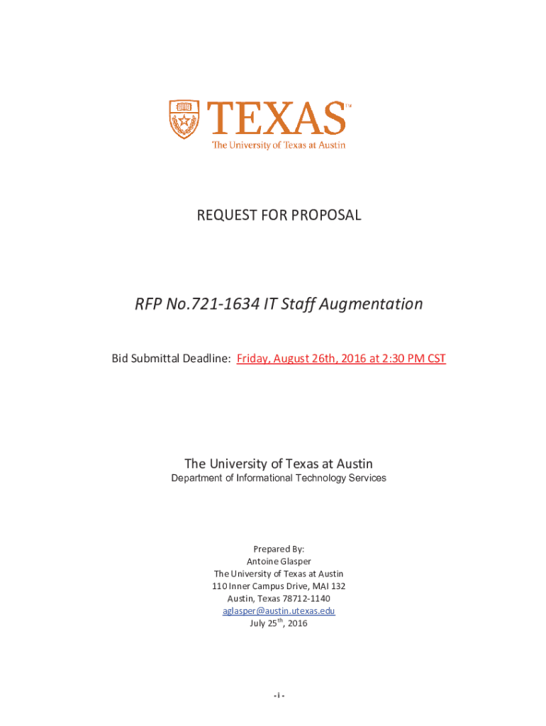 Fillable Online RFP 7211634 full RFP document.pdf Fax Email Print