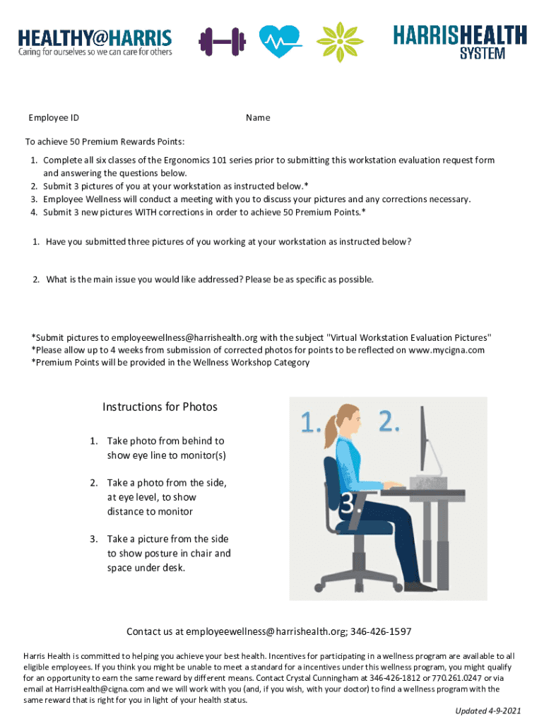 Fillable Online Virtual Workstation Evaluation Request Form Fax Email