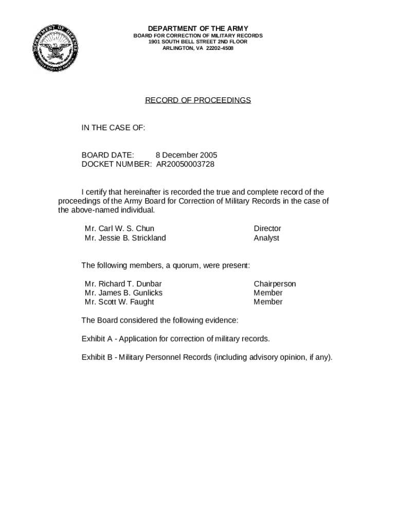 US Army CourtMartial Public Record System boards law af Doc Template
