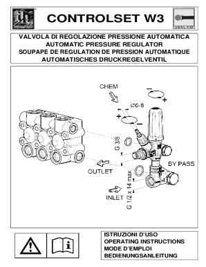 Fillable Online Interpump W3.1 Control Set Parts - OEM Group Fax Email