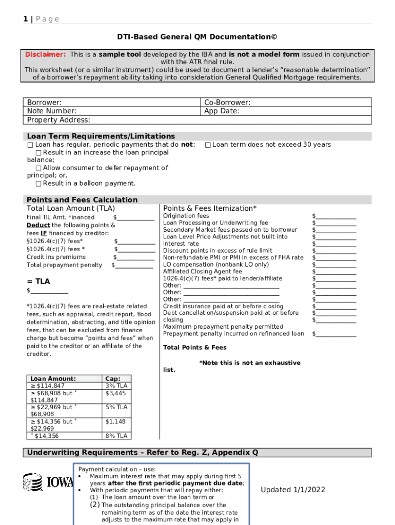 Effects of the Ability to Repay and Qualified Mortgage Rules Doc
