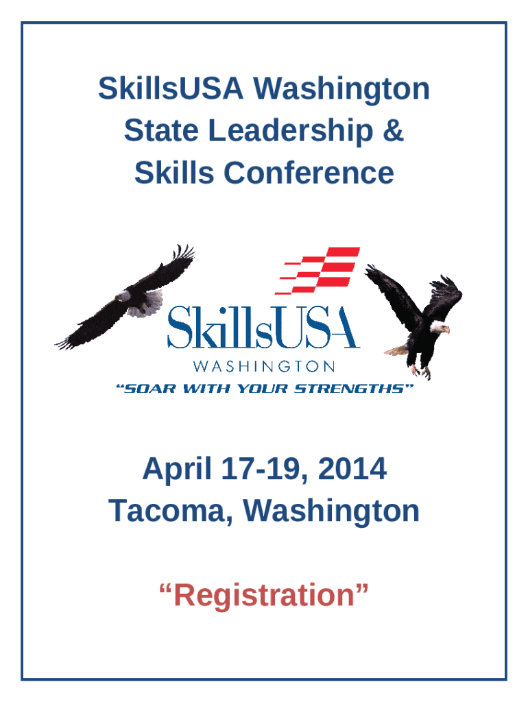 State Leadership and Skills Conference SkillsUSA Washington Doc