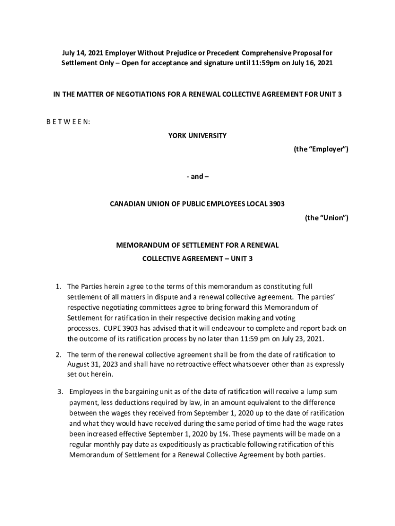 Fillable Online Important Changes to Florida's Proposal for Settlement