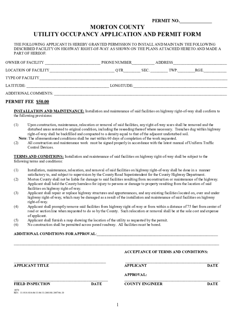 Fillable Online Most Requested Forms Morton County, North Dakota Fax