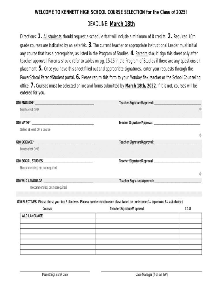 EDUCATIONAL PLANNING GUIDE High School Doc Template pdfFiller