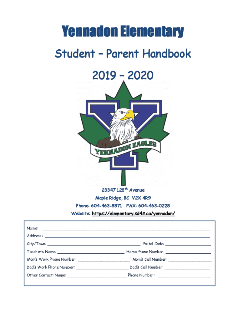 Fillable Online 6 Things to know about Yennadon Elementary School