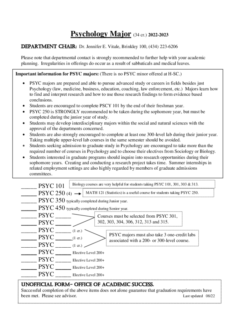 Fillable Online Osu psychology major Katscherhauenherm.de Fax Email Print pdfFiller