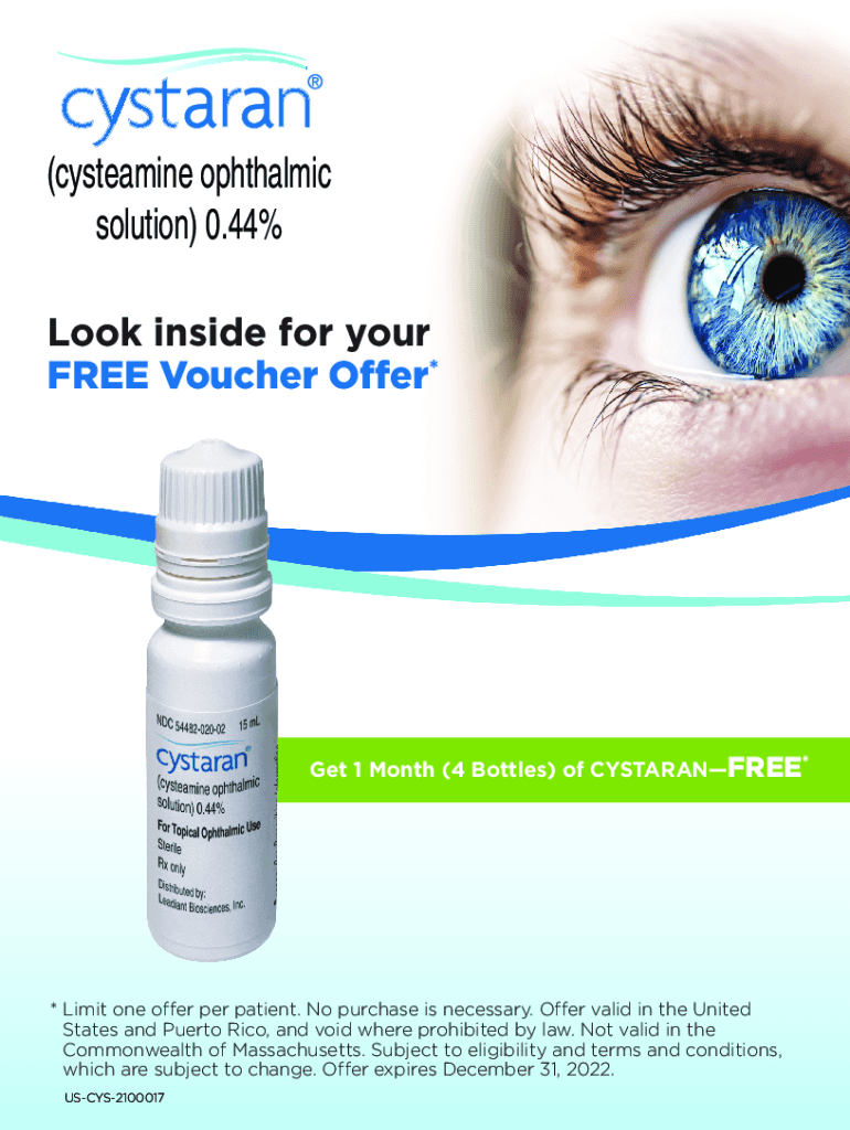 Fillable Online Cystadrops 3.8 mg/mL eye drops solution (emc) Fax
