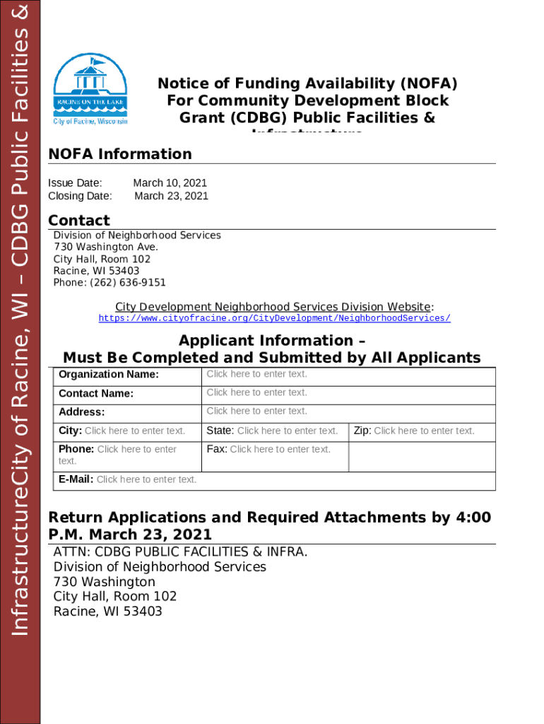 City of Racine Housing Repair Program The City of Racine Doc Template