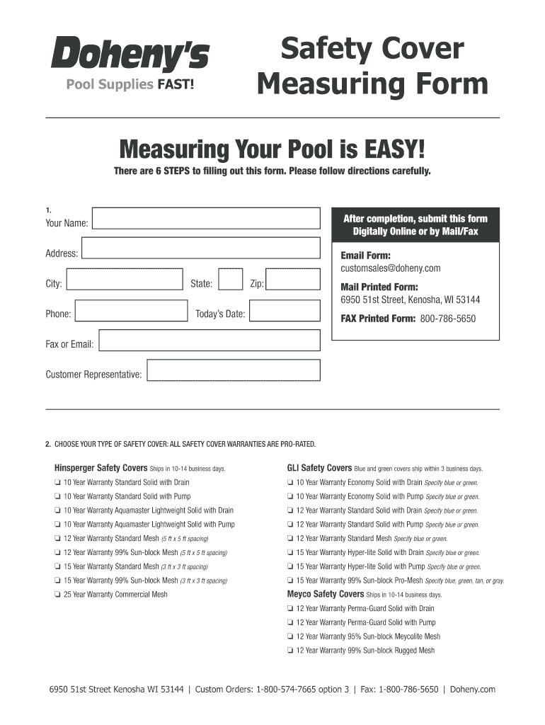 Safety Measuring Form Fill Online, Printable, Fillable, Blank pdfFiller