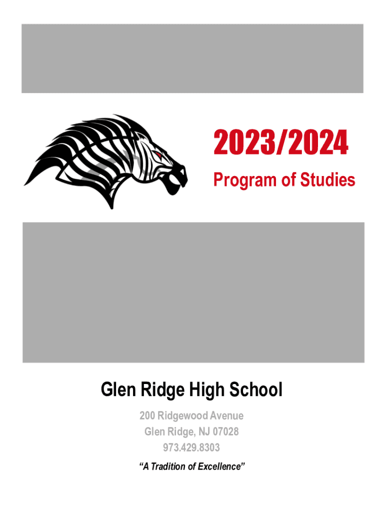 Fillable Online Glen Ridge High School in New Jersey U.S. News Education Fax Email Print