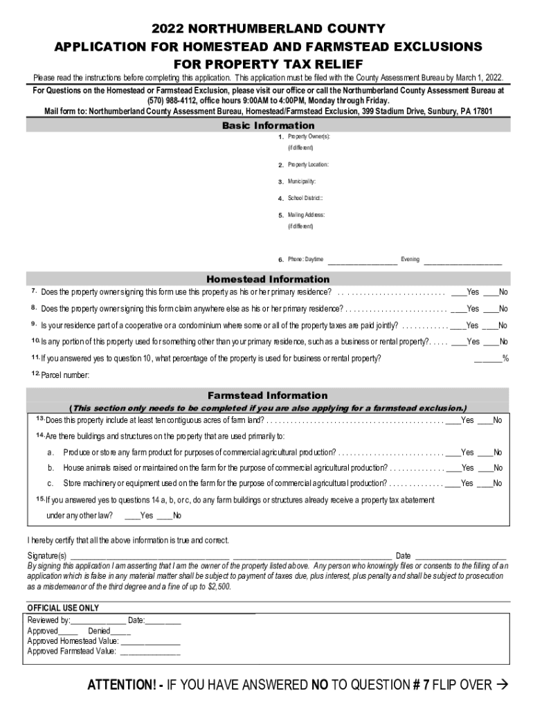 Fillable Online Application for Property Tax Relief Pamlico County Fax Email Print pdfFiller