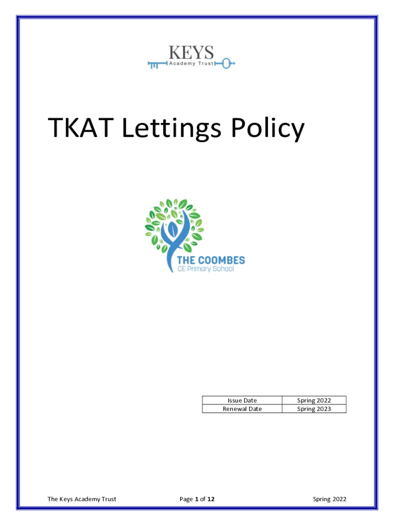 Fillable Online Keys Academy Trust Fax Email Print pdfFiller