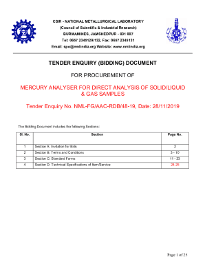Fillable Online MERCURY ANALYSER FOR DIRECT ANALYSIS OF SOLID/LIQUID