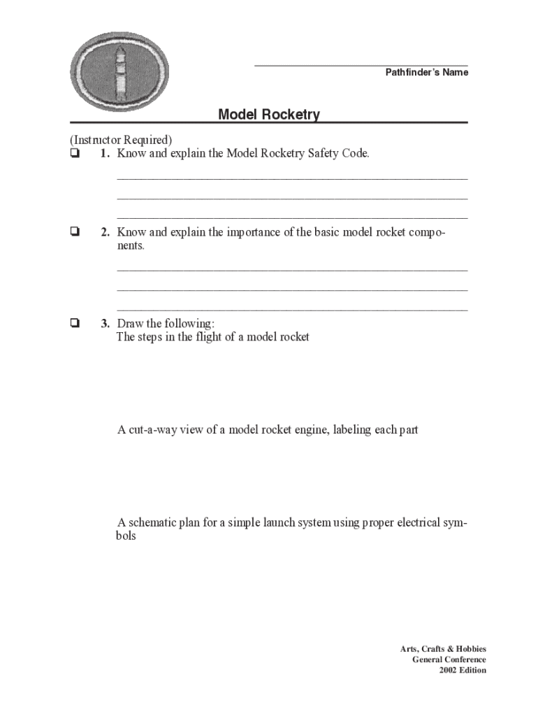 Fillable Online CAP Model Rocket Safety Code Quiz Civil Air Patrol