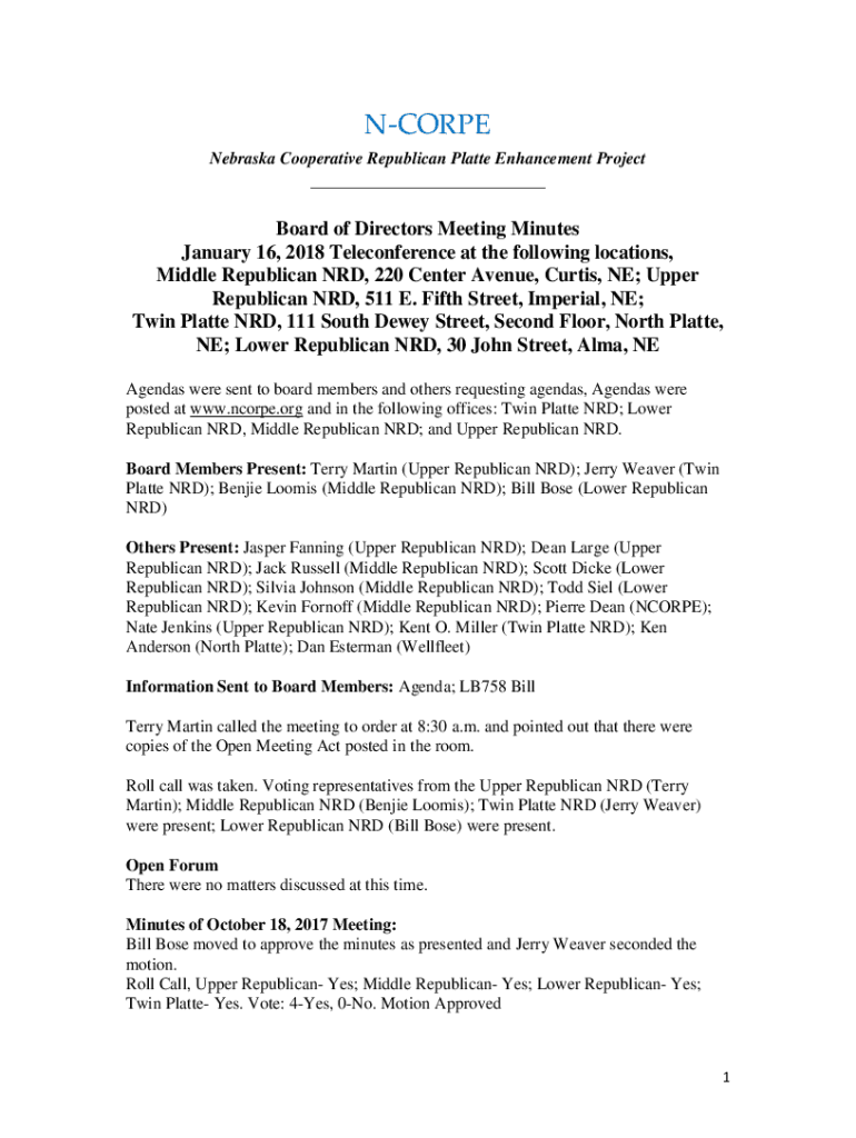 Fillable Online Middle Republican NRD, 220 Center Avenue, Curtis, NE