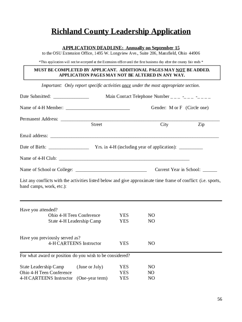 Building Department Richland County Ohio Doc Template pdfFiller