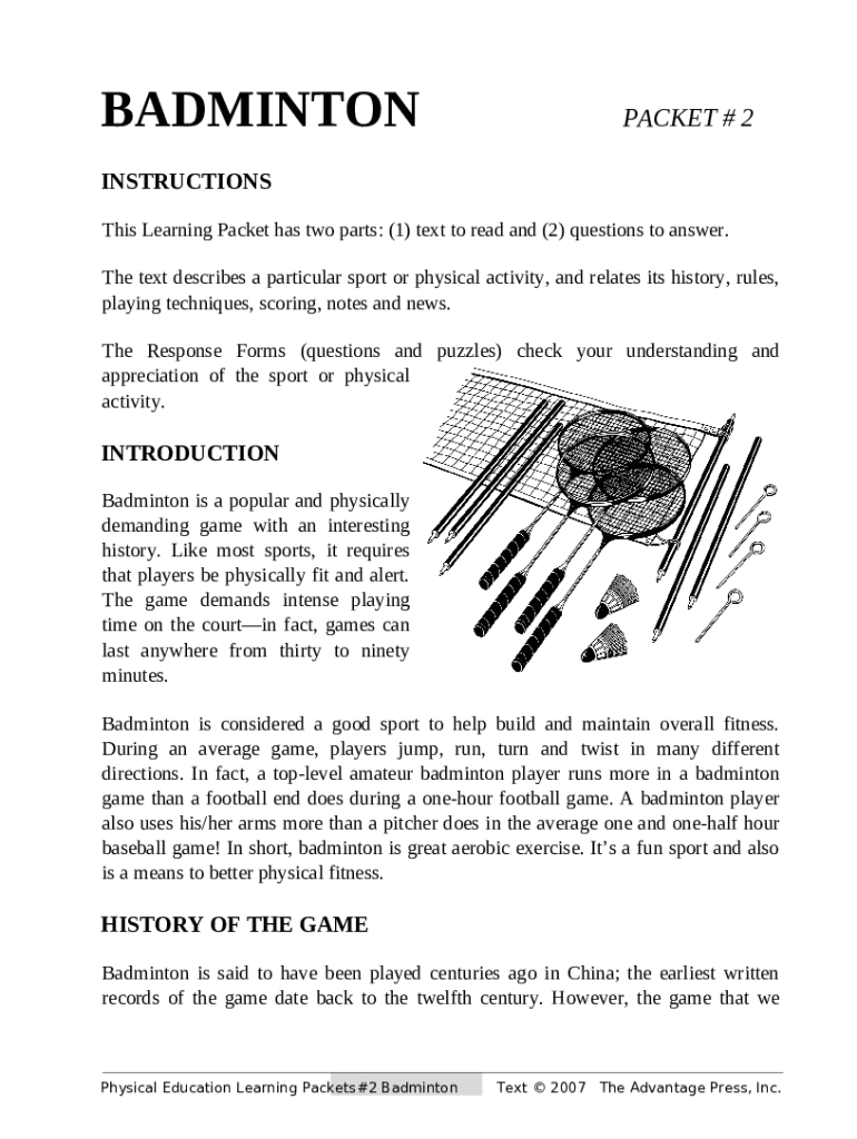 All you need to know about a badminton racket Olympics schoolwires