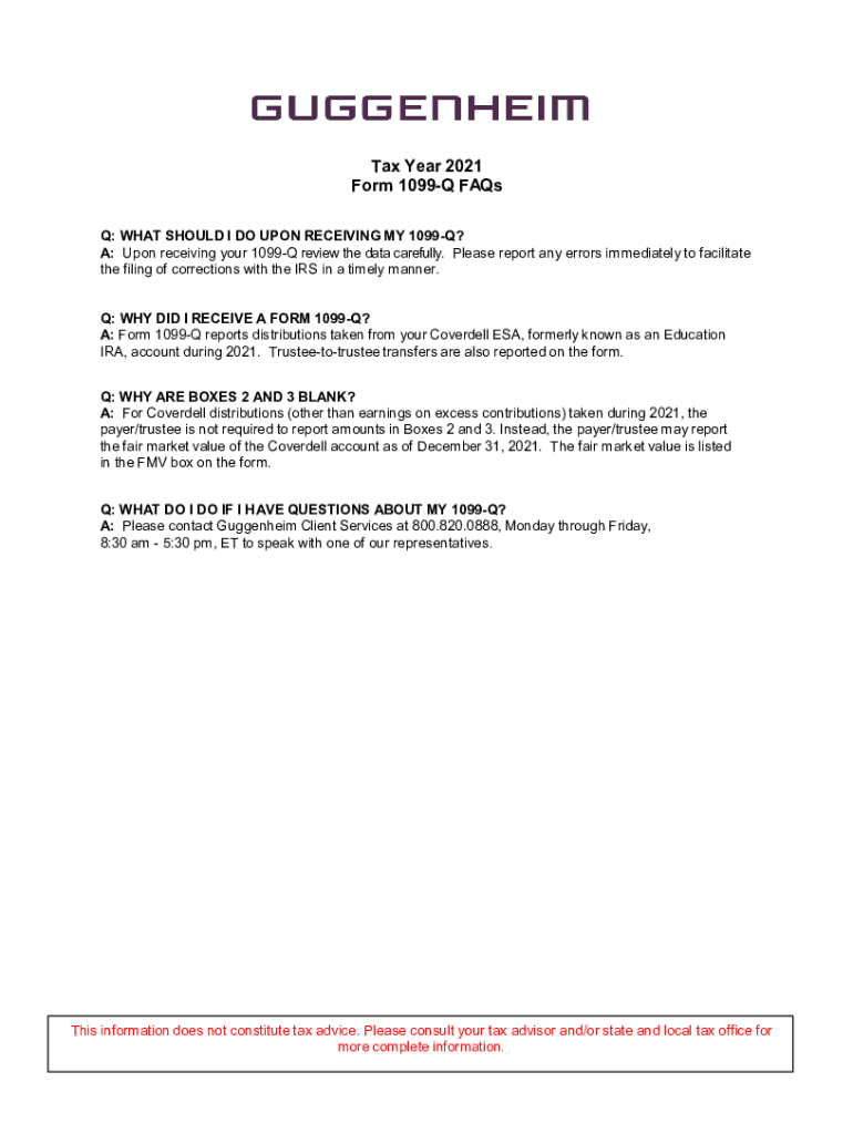 Fillable Online 1099Q Form A Complete Breakdown of the Tax Form Fax
