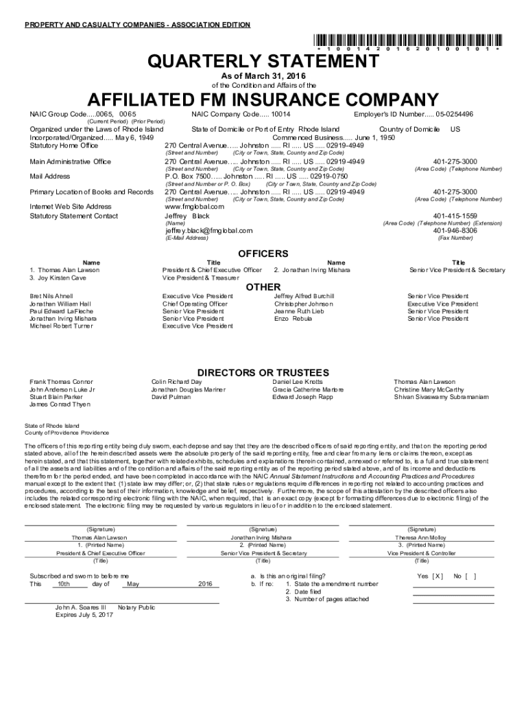 Fillable Online dbr ri FM Global Commercial Property Insurance Fax