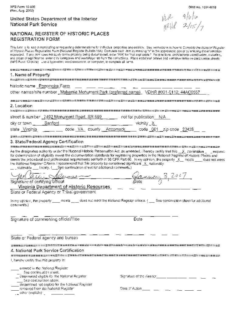 Fillable Online NPS Form 10 900 Lower Saucon Township Fax Email Print pdfFiller