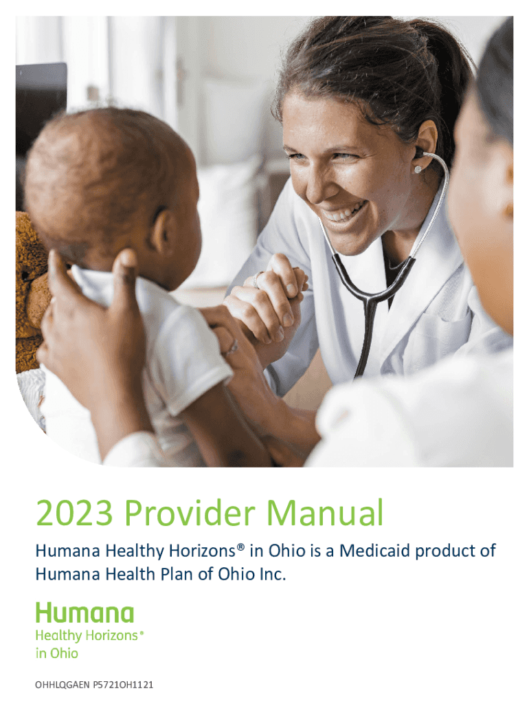 Fillable Online Documents and Forms Humana Healthy Horizons in Ohio