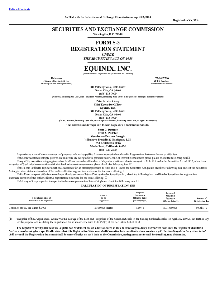 Fillable Online Registration Statement on Form S3 VAALCO Energy, Inc
