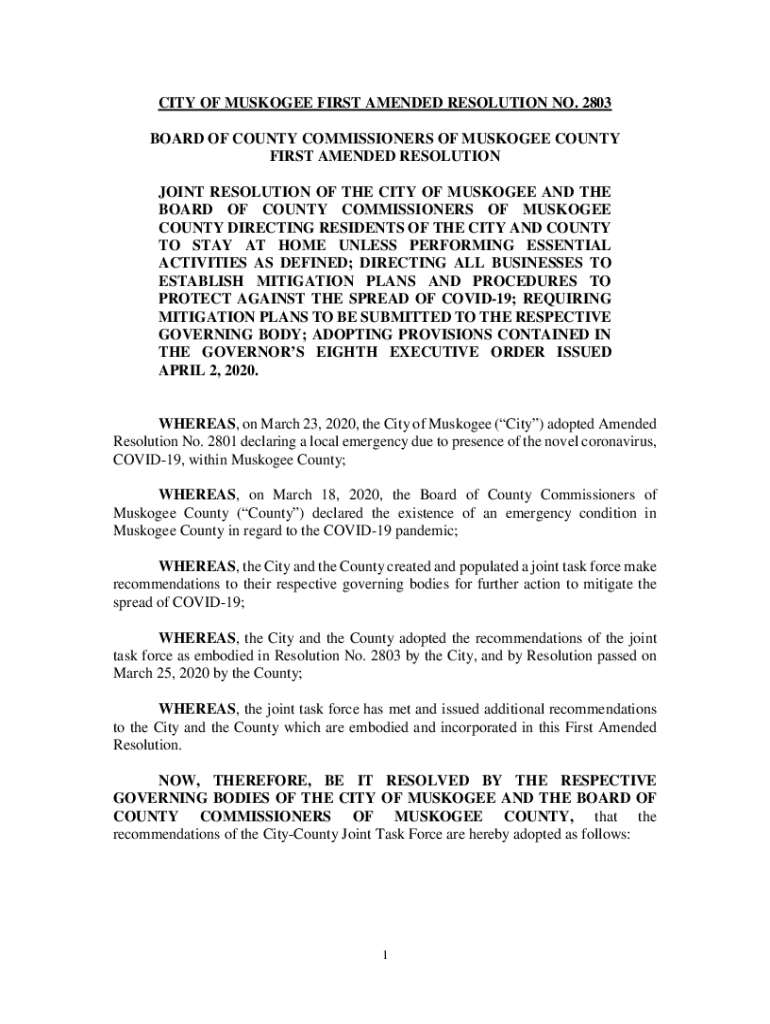 Fillable Online Board of County Com'rs of Muskogee County v. City of