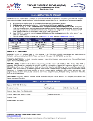 Fillable Online TOP ECHO Registration Form Fax Email Print - pdfFiller