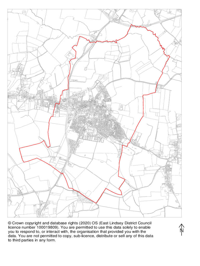 Fillable Online Spilsby Map East Lindsey District Council Fax Email