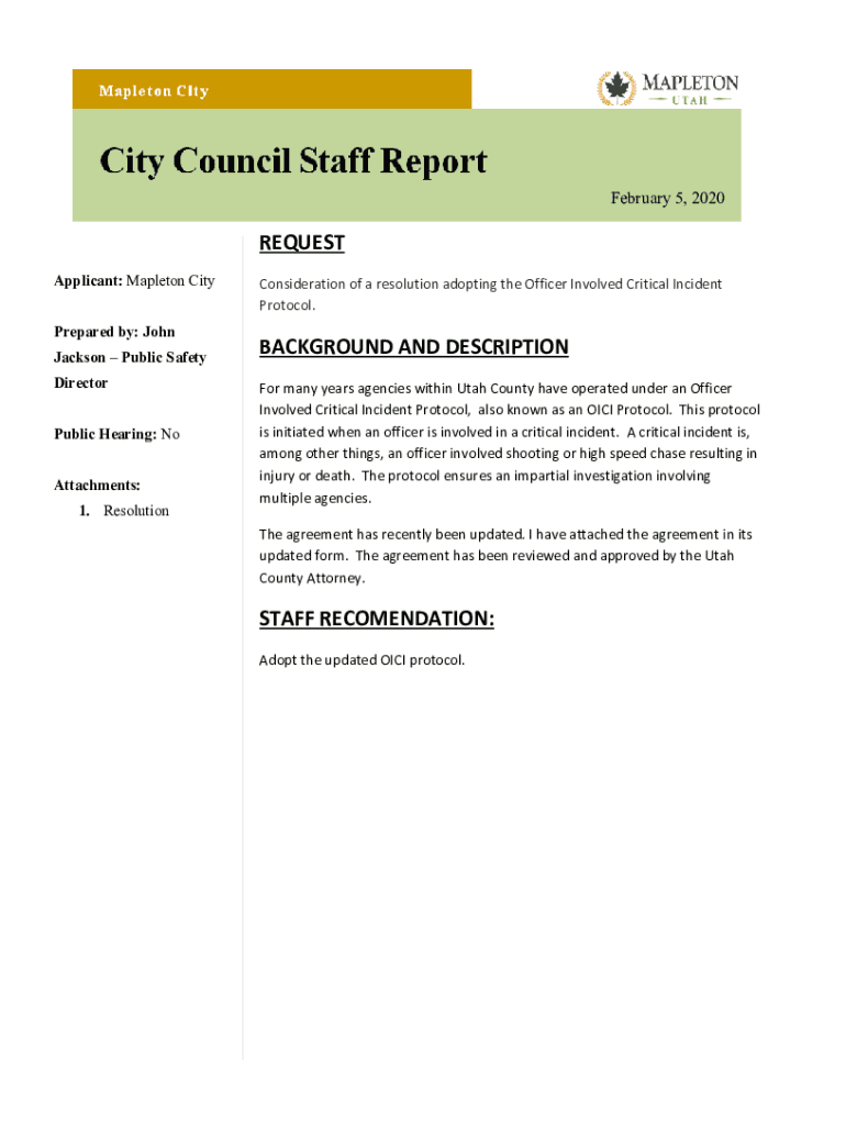 Fillable Online Police Department Mapleton, UT Fax Email Print