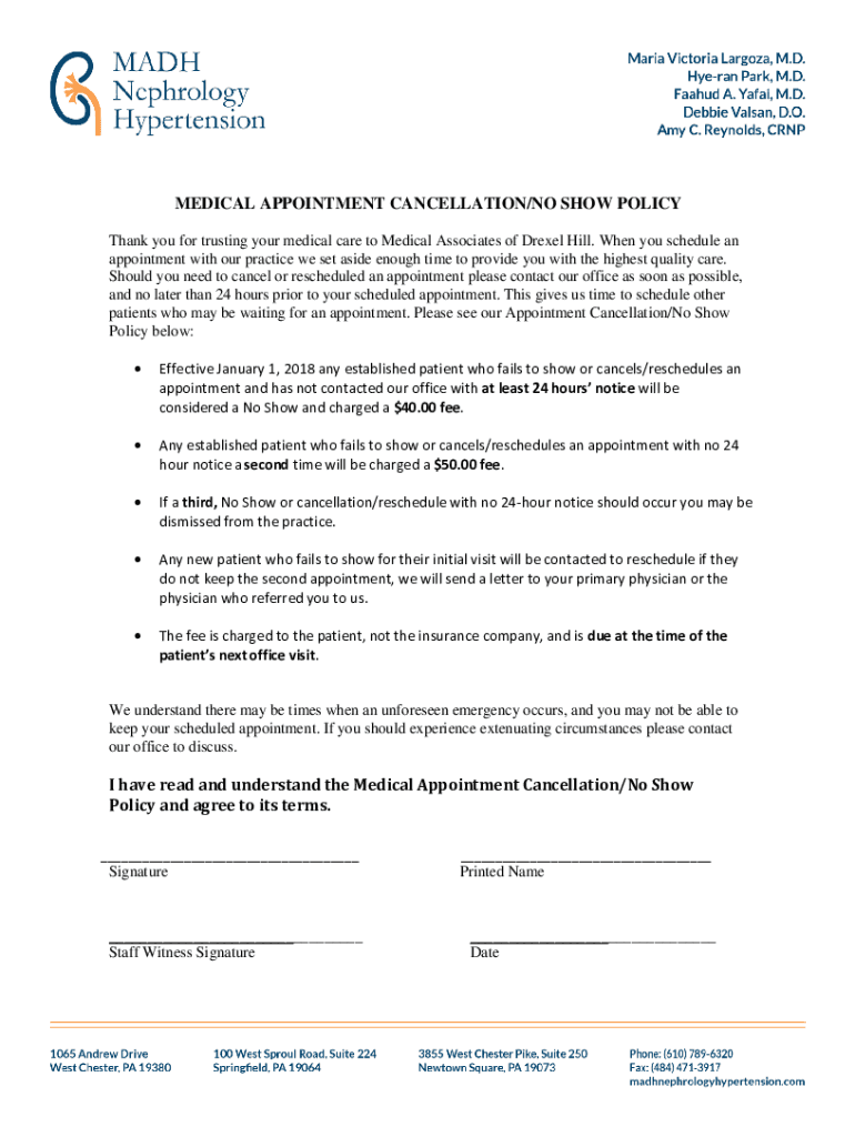 Fillable Online Medical Associates of Drexel Hill West Chester practice profile Fax Email