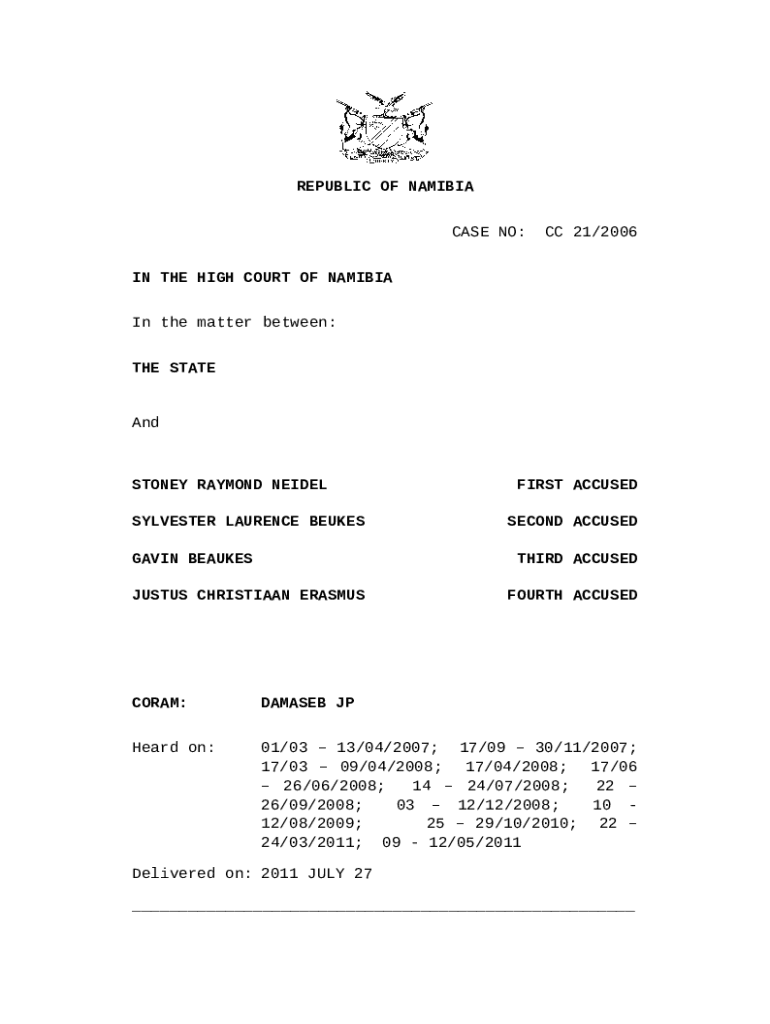 Appeal Against Sentence Liebenberg Doc Template pdfFiller