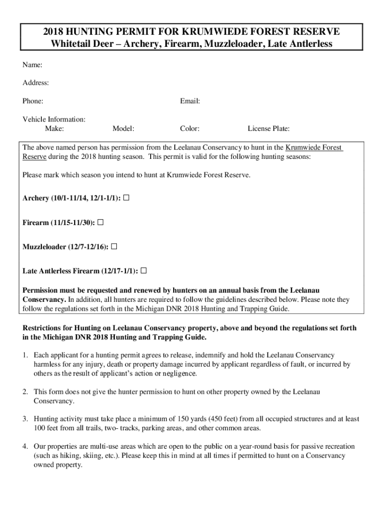 Fillable Online Illinois Whitetail Deer Permits for Archery, Firearm