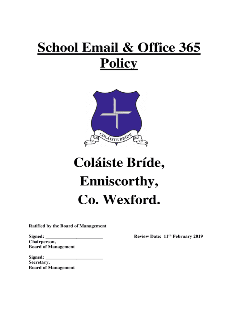 Fillable Online Set up mail for your school Fax Email Print pdfFiller