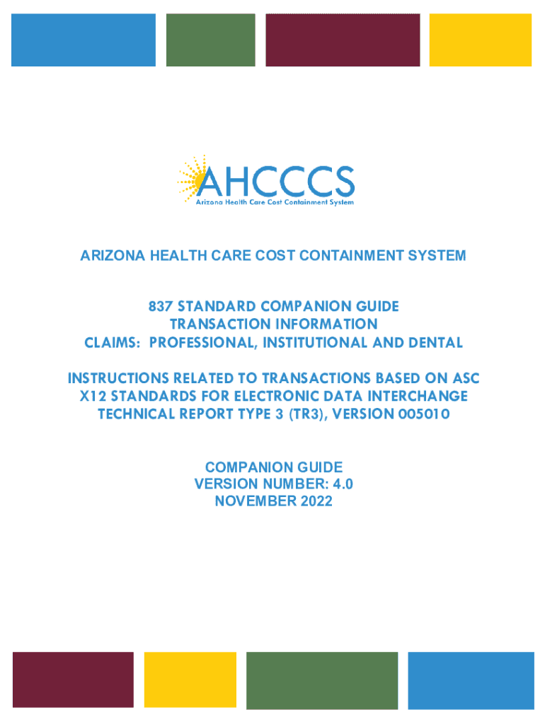 Fillable Online arizona health care cost containment system Fax Email