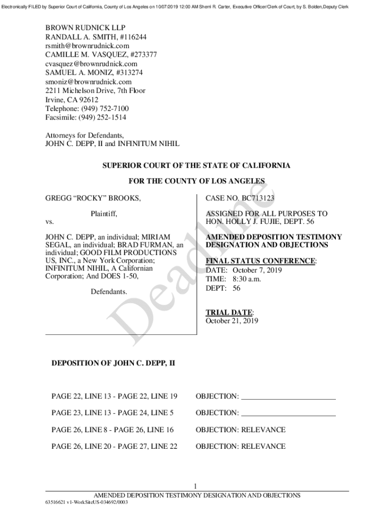 Fillable Online Ms. Sherri R. Carter, Chair and Court California